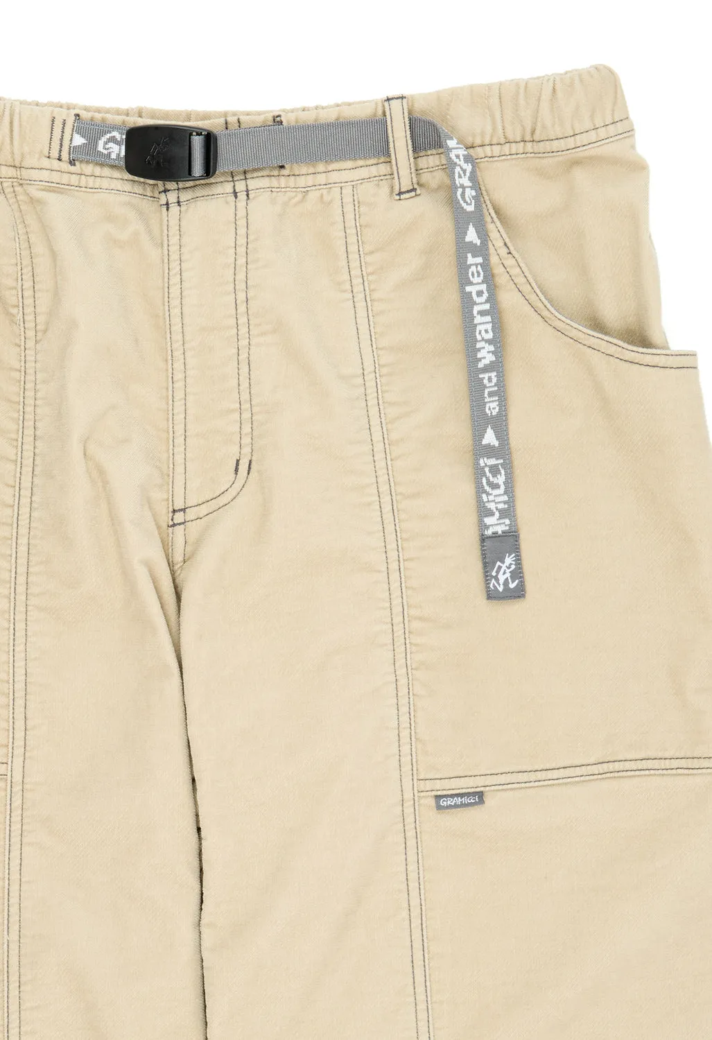 Gramicci x And Wander JQ Tape Corduroy Gadget Pant - BEIGE