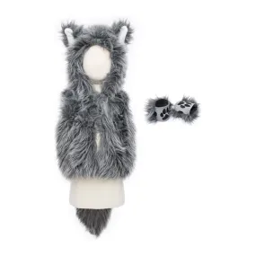 Great Pretenders Big Bad Wolf Vest with Gloves Size 3-4