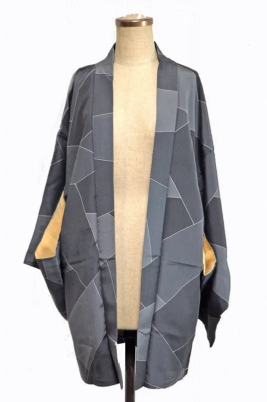 ha0062 haori - haorijJacket -   Japanese vintage jacket silk