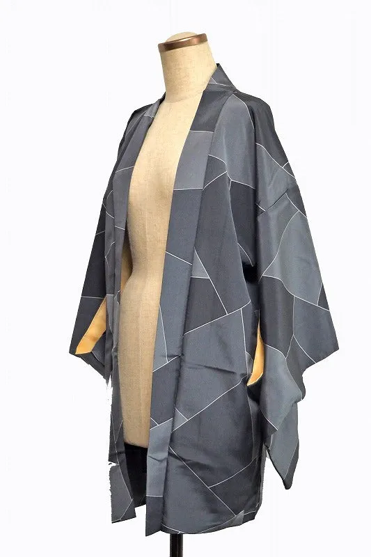 ha0062 haori - haorijJacket -   Japanese vintage jacket silk