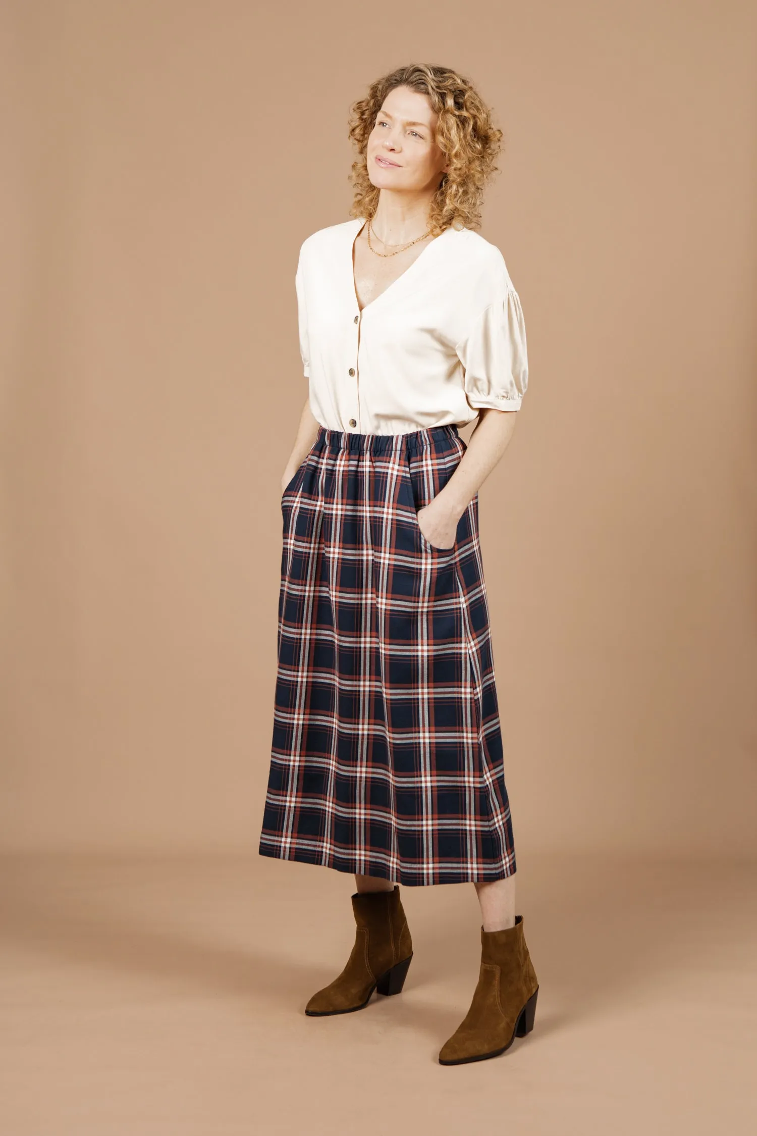 Hadley Skirt / Timber Blanket Plaid