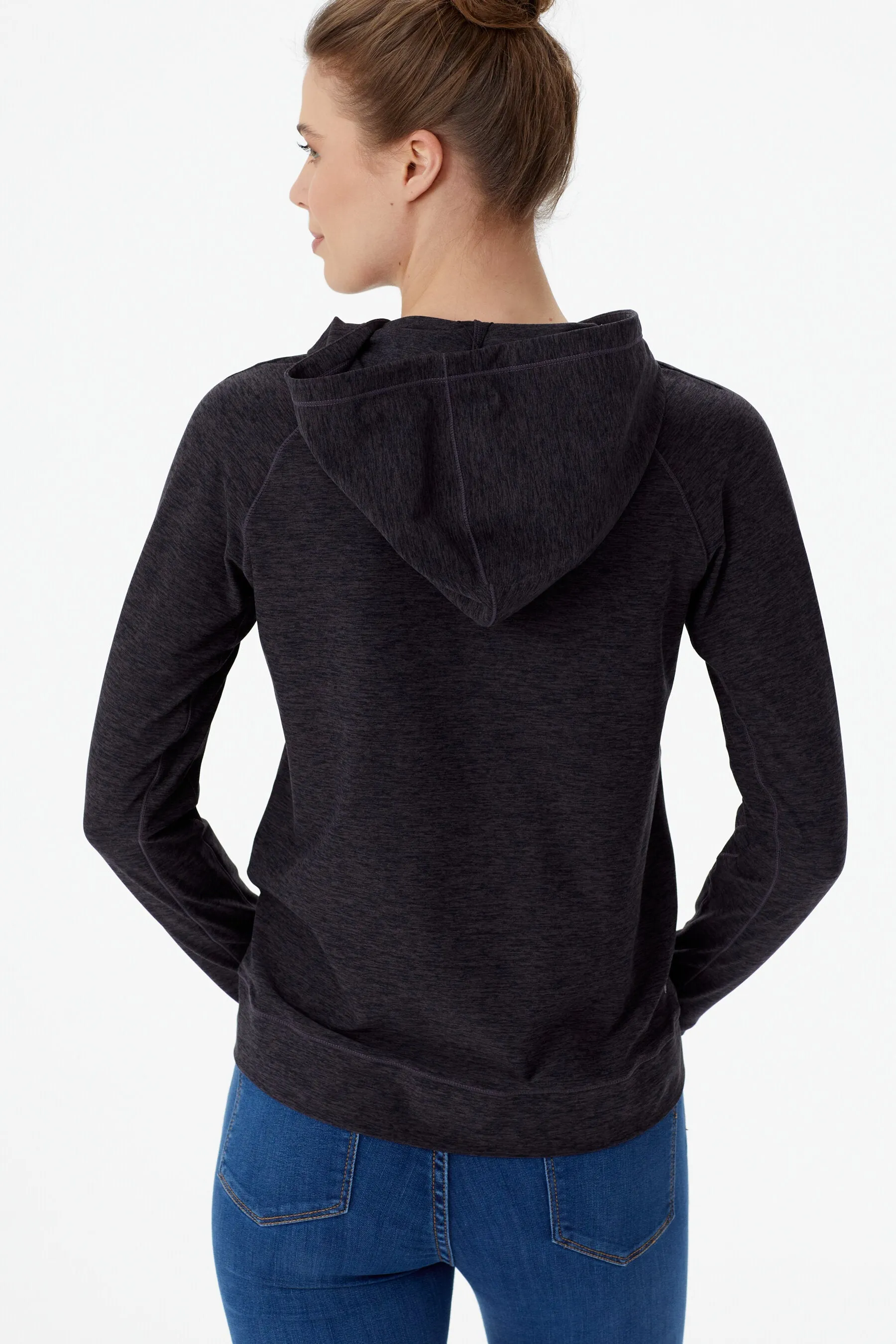 Half Moon Hoodie With Pockets