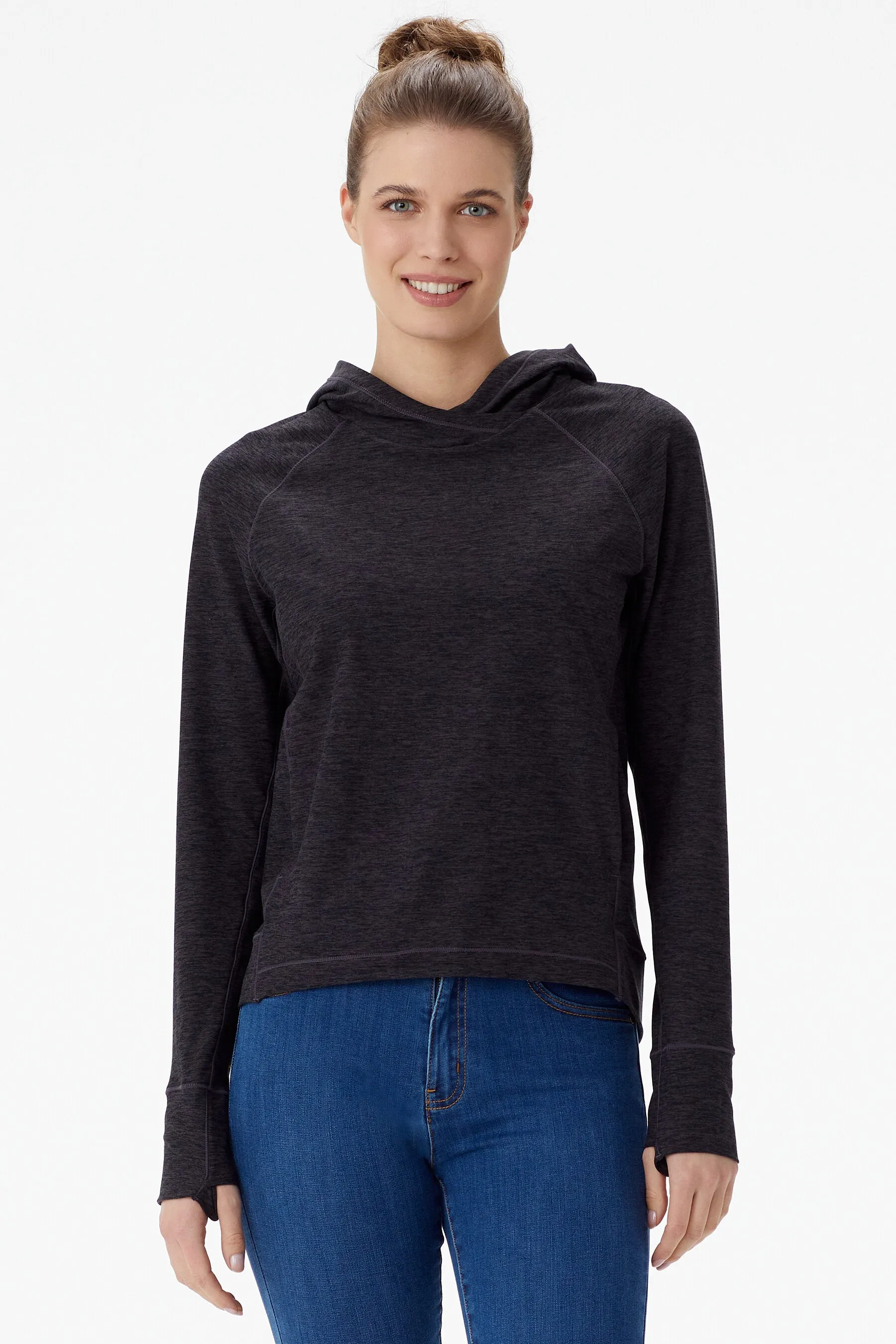 Half Moon Hoodie With Pockets