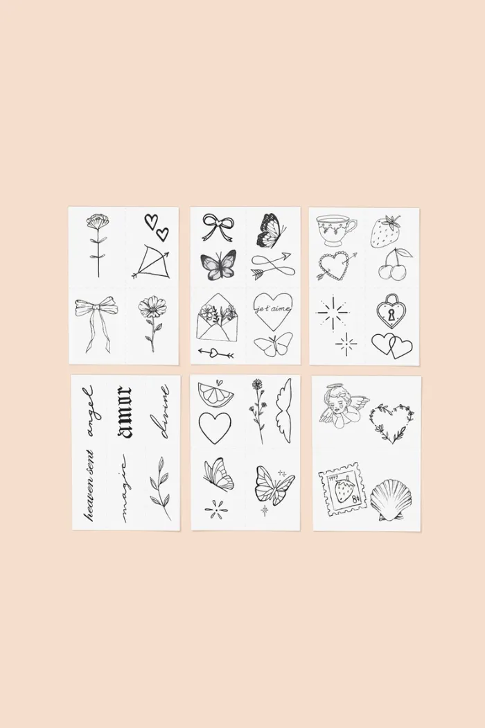 Heaven Sent Temporary Tattoo Pack