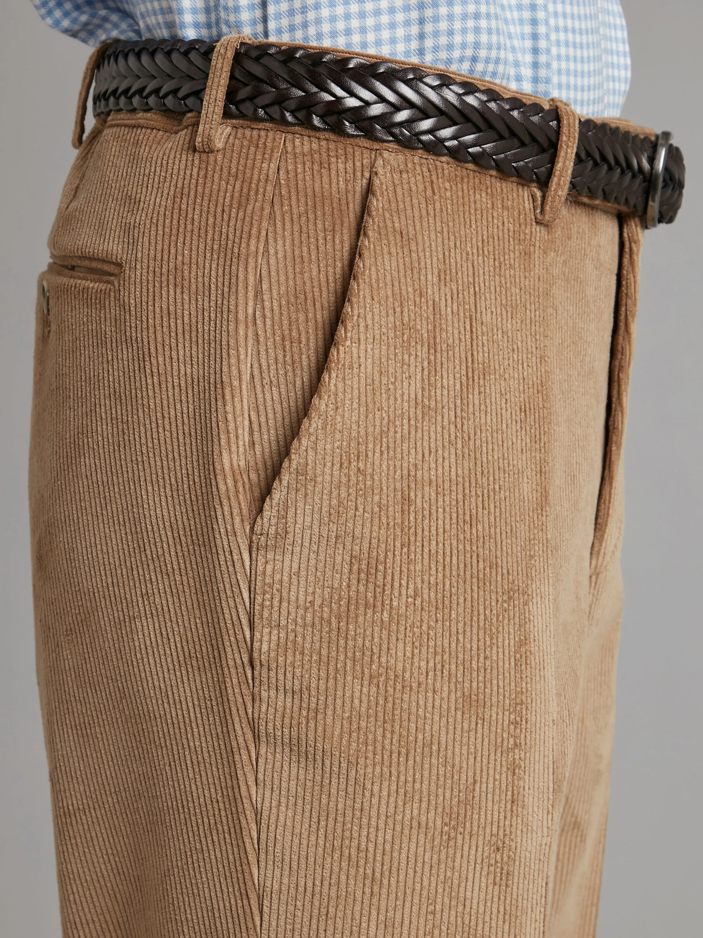 Heavyweight Corduroy Pants - Beige