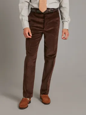 Heavyweight Corduroy Pants - Dark Brown