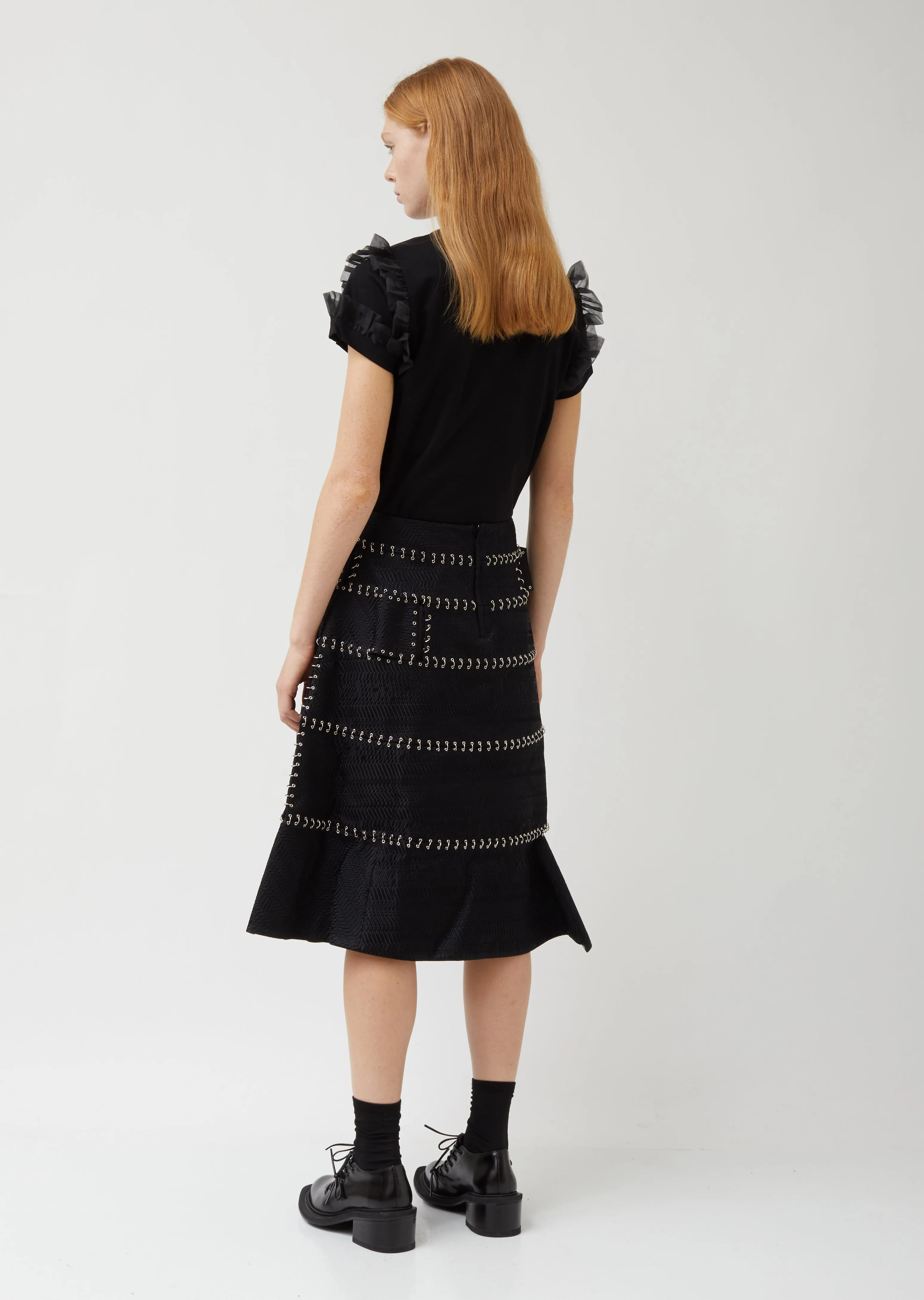 Herringbone Kersey Bonding Skirt