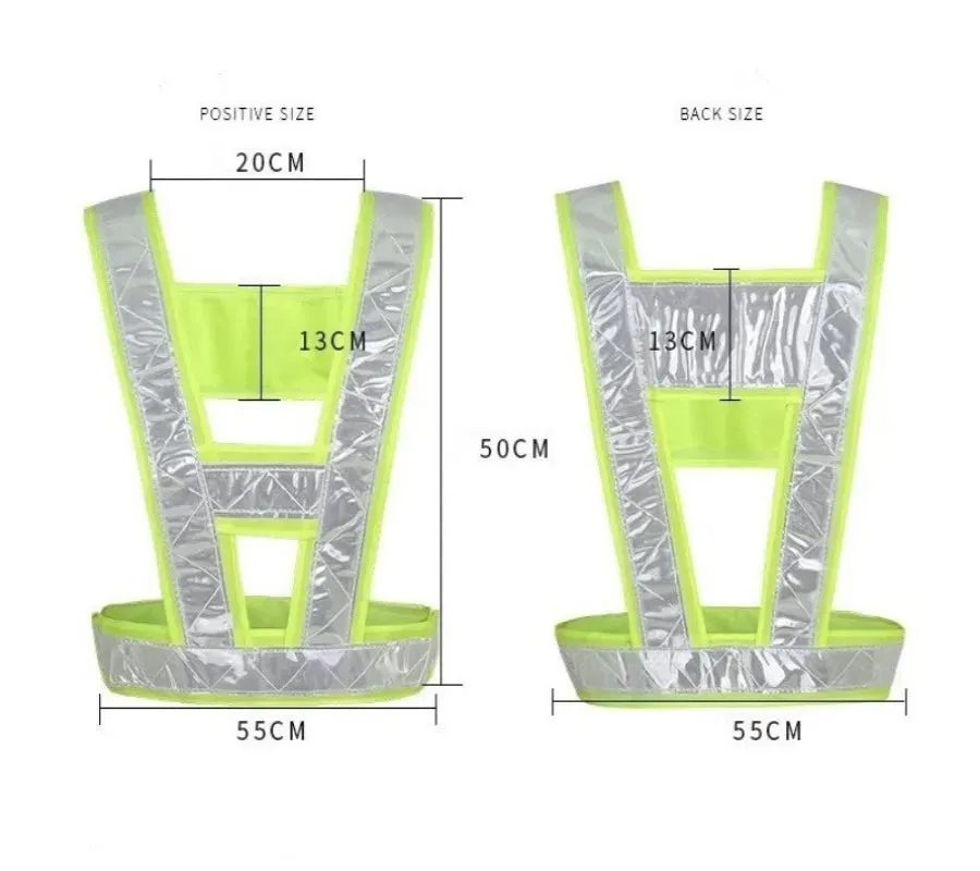 High Visibility Strap Security  Jacket