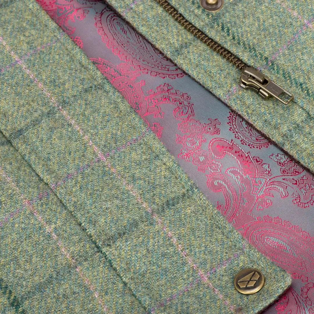 Hoggs of Fife Roslin Ladies Technical Tweed Waistcoat