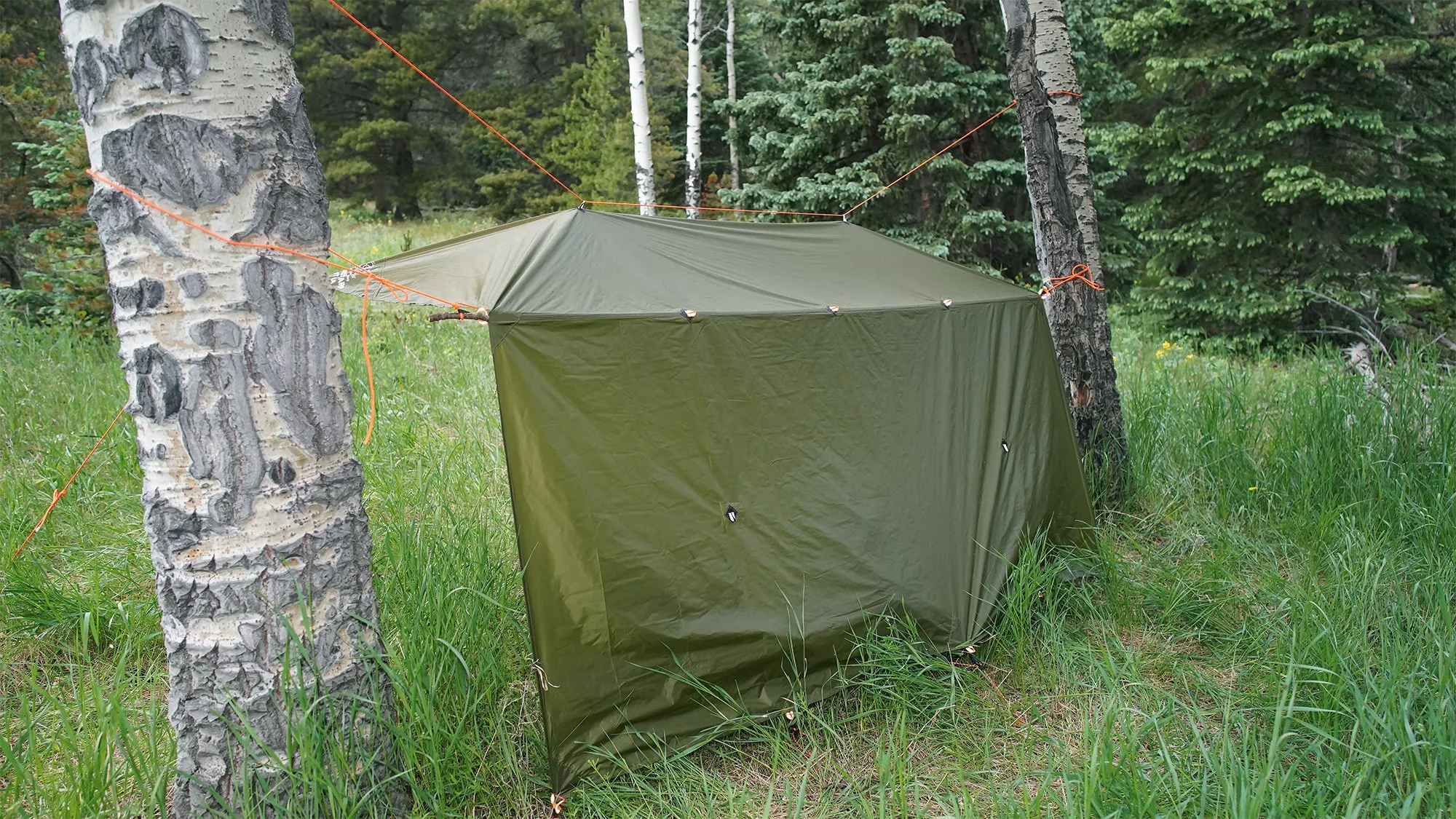 Hunters Tarp® Montana (7'x8’) Shelter -  Gear Cover - Hunting Blind