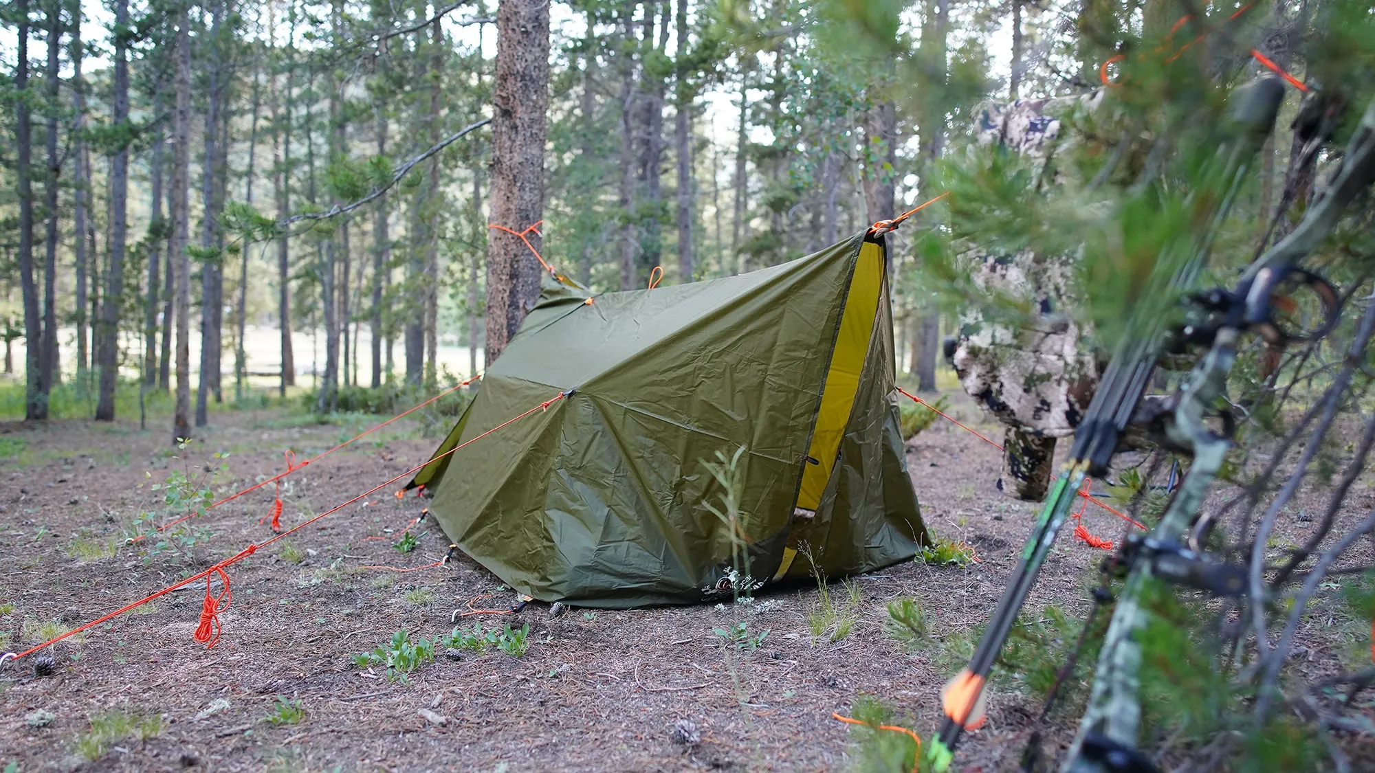 Hunters Tarp® Montana (7'x8’) Shelter -  Gear Cover - Hunting Blind