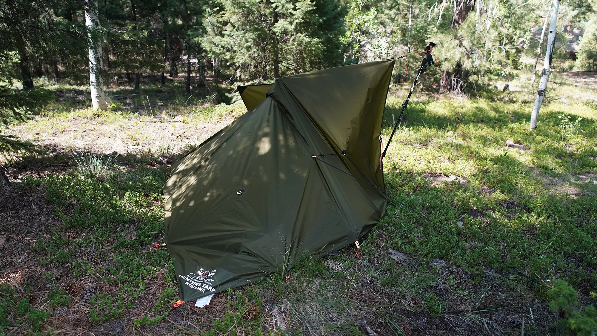 Hunters Tarp® Montana (7'x8’) Shelter -  Gear Cover - Hunting Blind