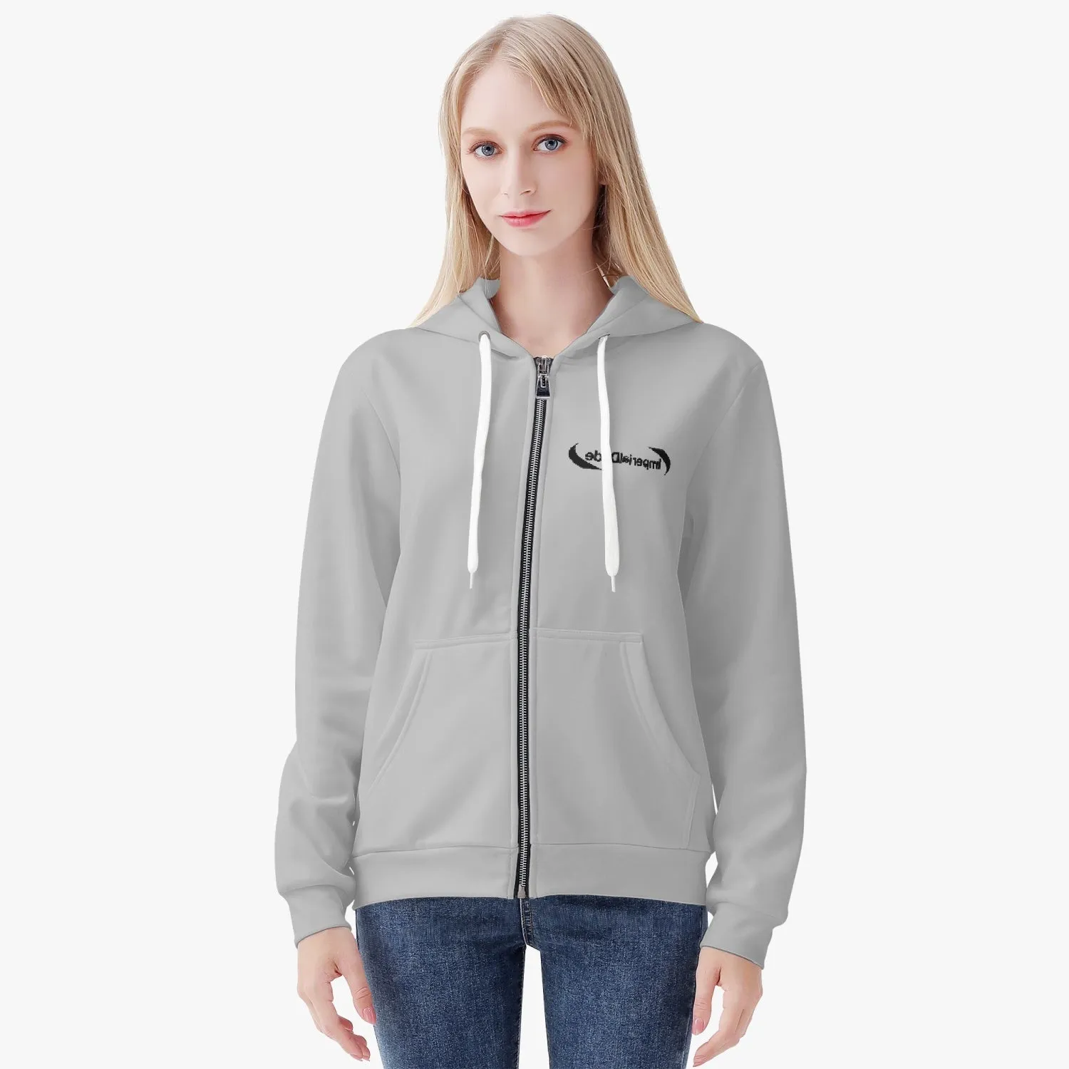 IMPERIAL DADE  Full Zip Up Hoodie