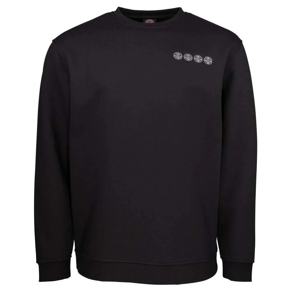 Independent Truck Co Chain Cross Crewneck Sweatshirt Black