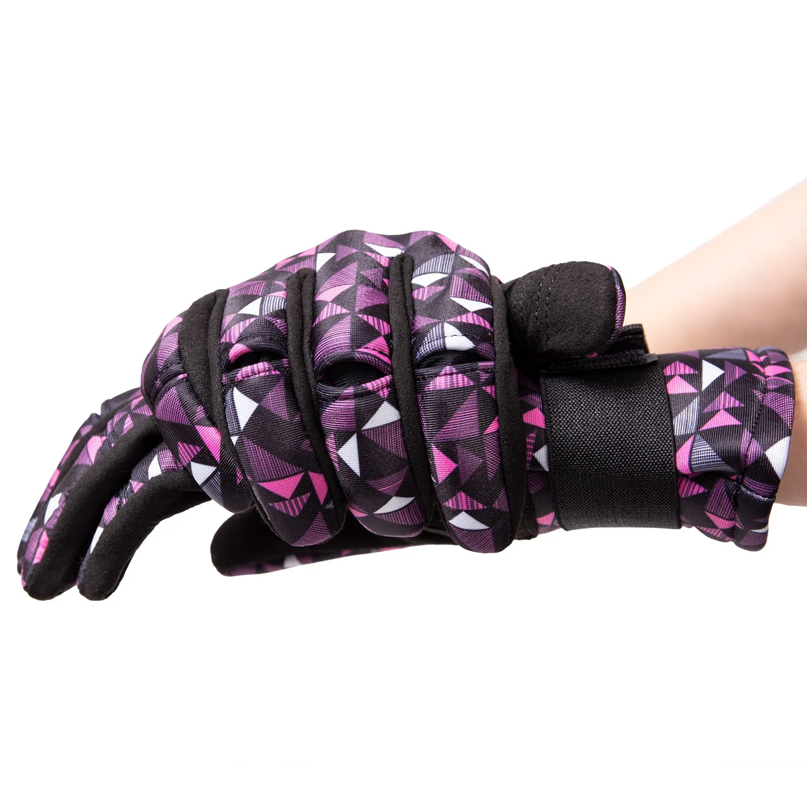 IST GL04 2MM NEOPRENE/AMARA PALM REEF GLOVES PURPLE