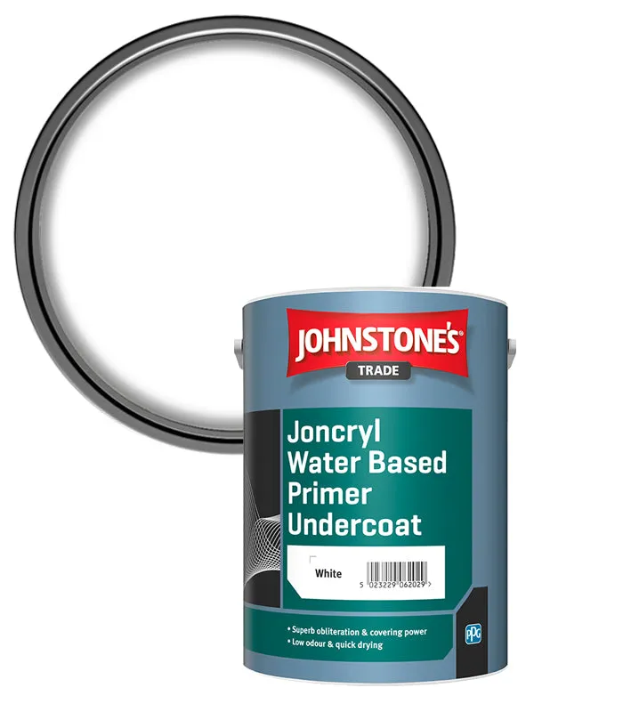 Johnstone's Trade Joncryl Water Based Primer Undercoat - Brilliant White