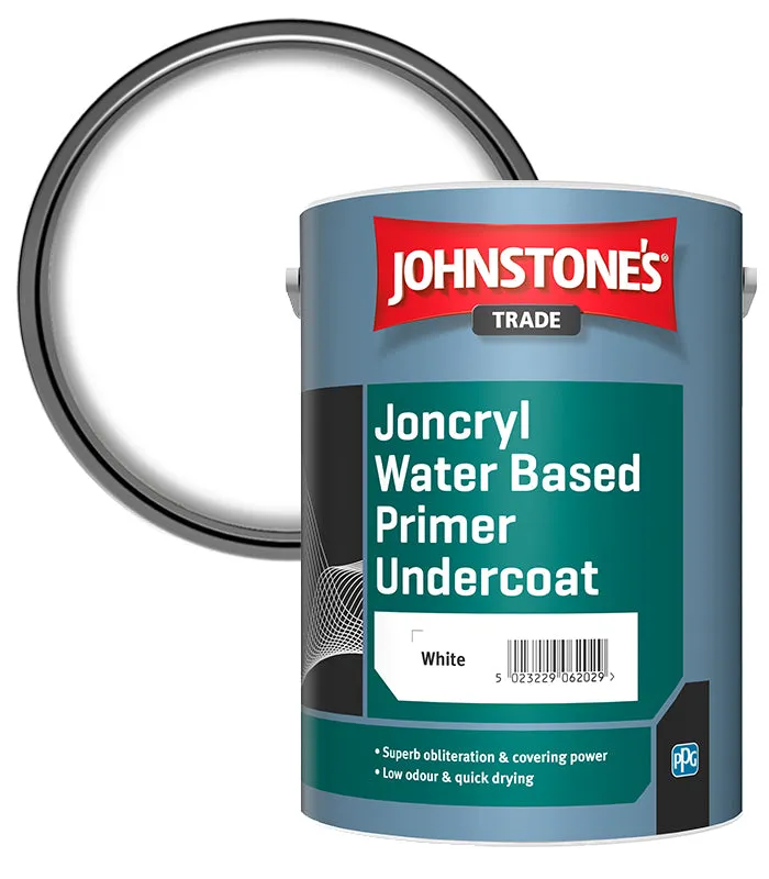 Johnstone's Trade Joncryl Water Based Primer Undercoat - Brilliant White