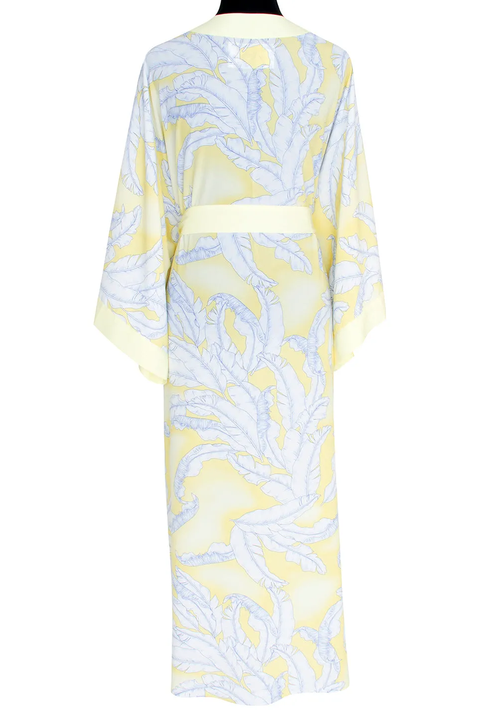 Jungle - Yellow Willow Kimono (Pastel Yellow)