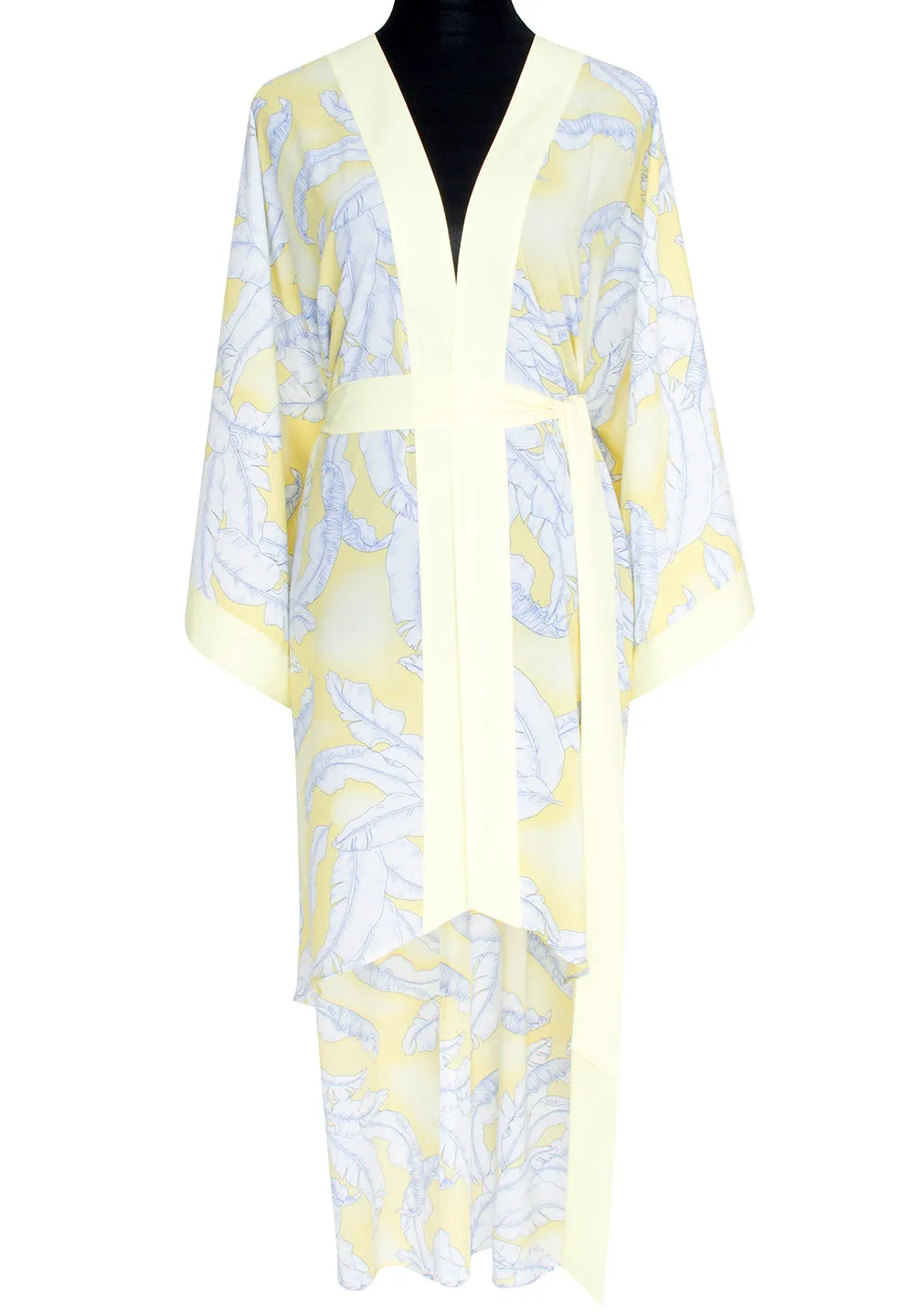 Jungle - Yellow Willow Kimono (Pastel Yellow)