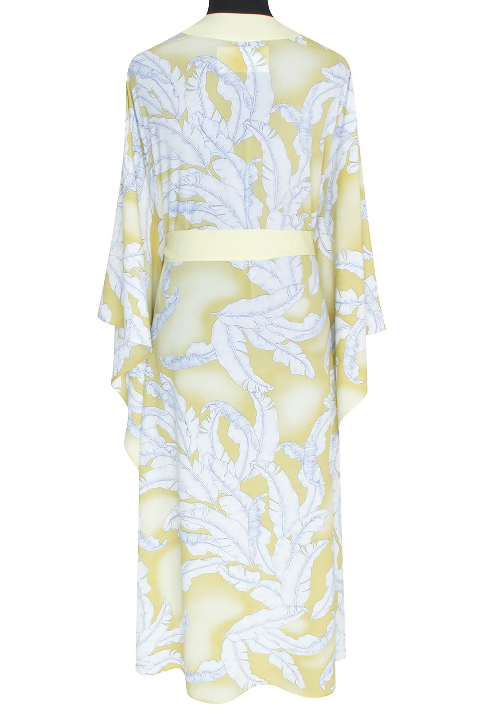 Jungle - Yellow Willow Kimono (Pastel Yellow)