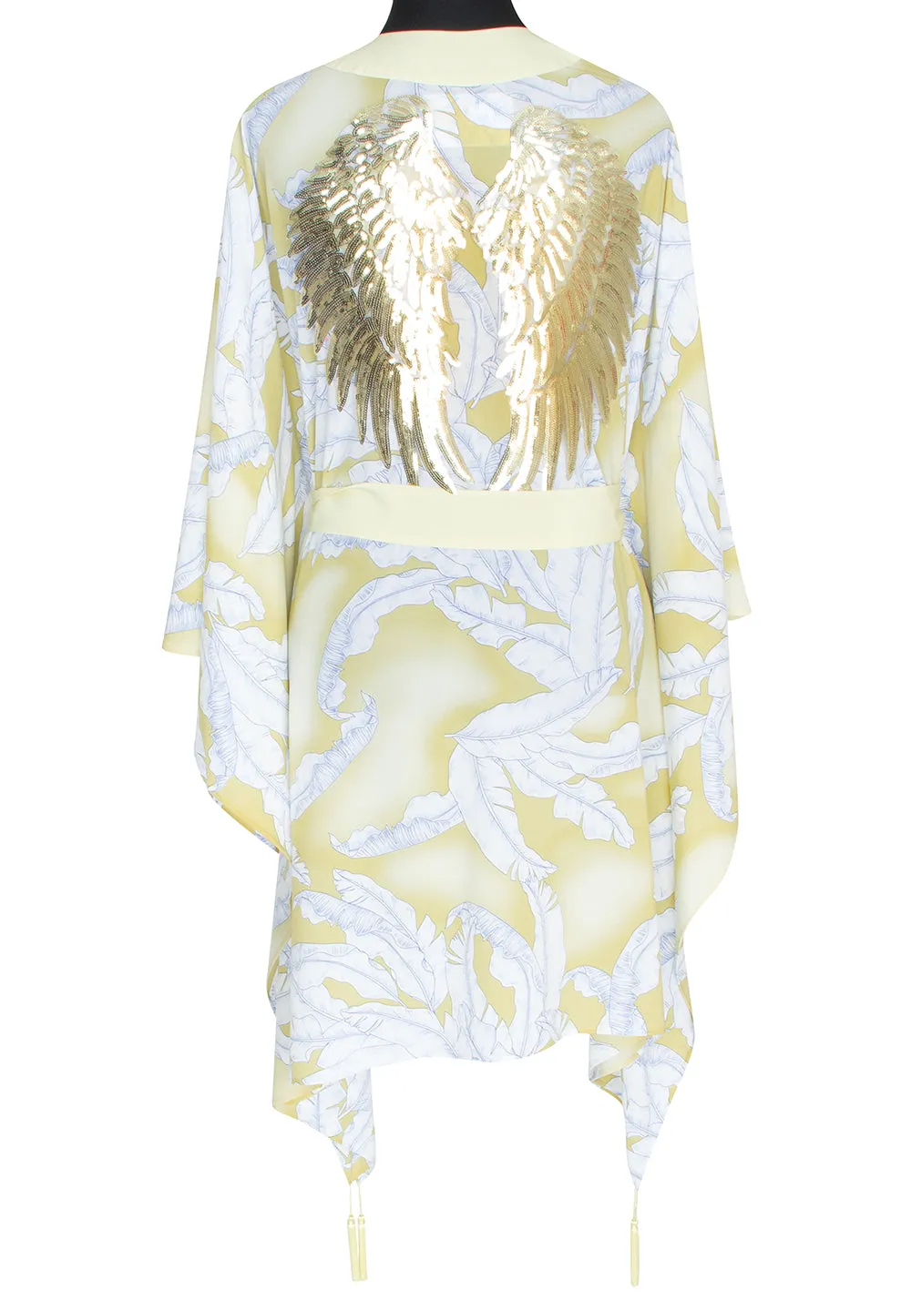 Jungle - Yellow Willow Kimono Wings (Pastel Yellow)