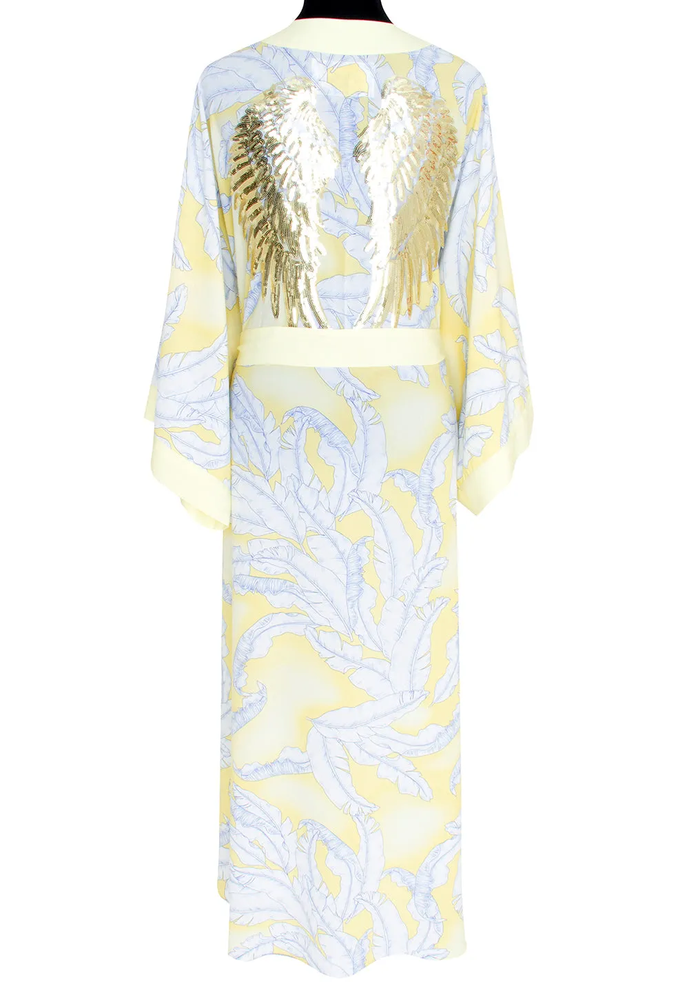 Jungle - Yellow Willow Kimono Wings (Pastel Yellow)