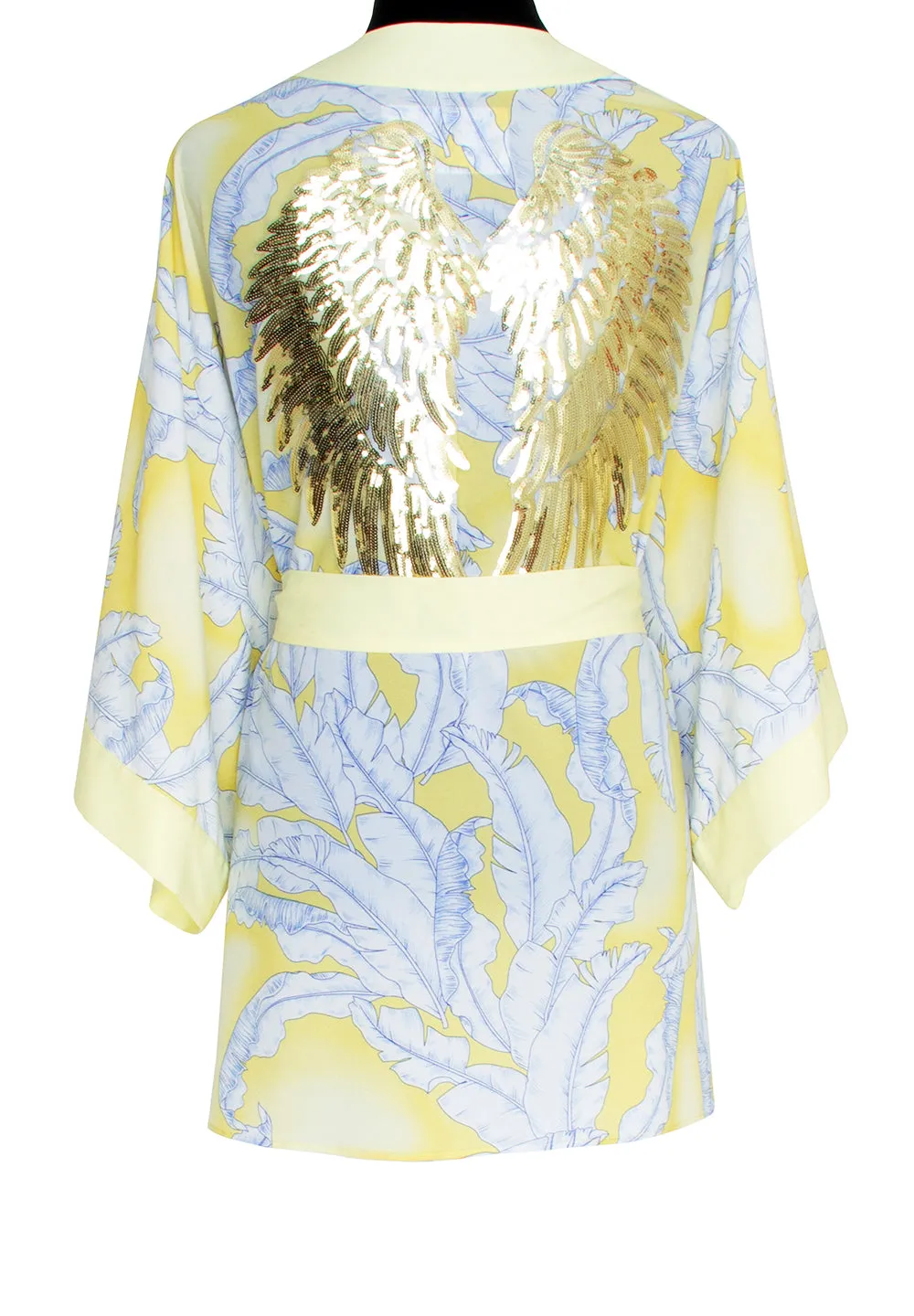 Jungle - Yellow Willow Kimono Wings (Pastel Yellow)