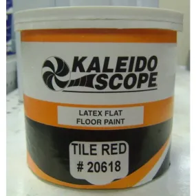 Kaleidoscope Floor Emulsion Paint Tile Red (Quart)