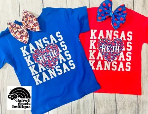 Kansas RCJH Heart KIDS ADULT | Choose your style |