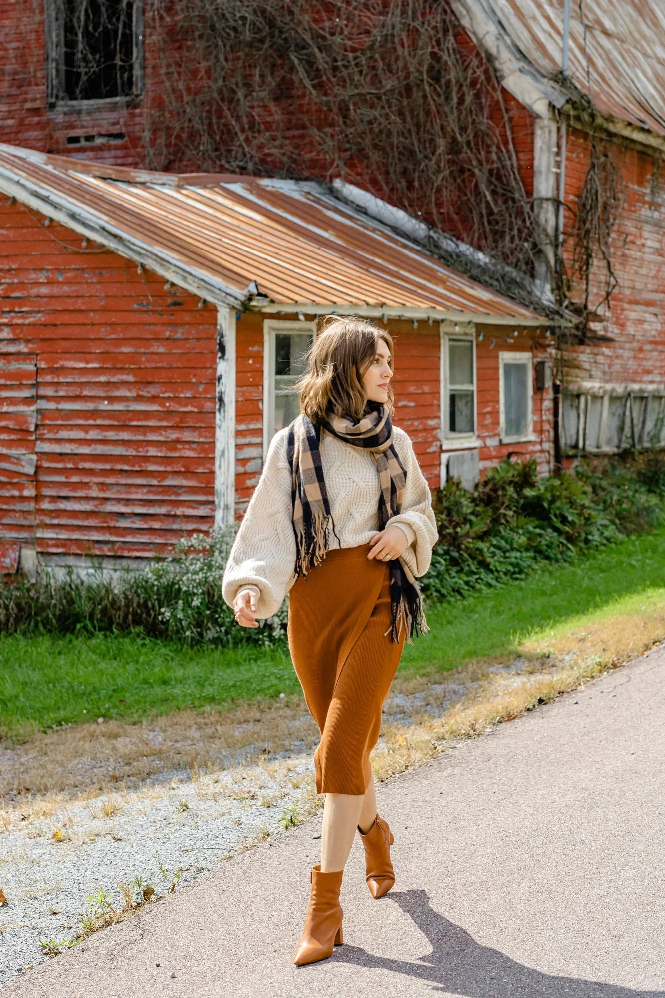 Kathy Knit Midi Skirt