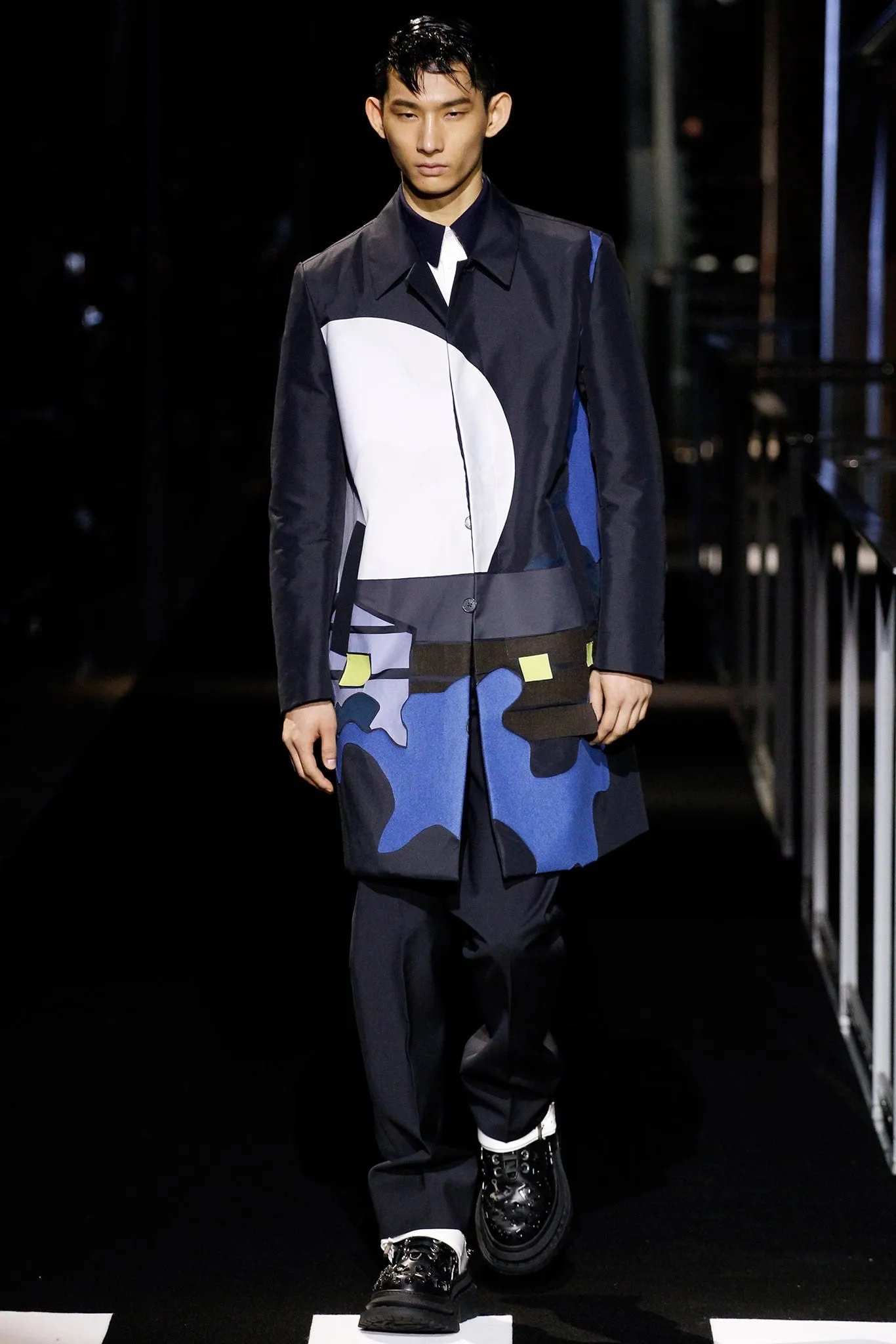 Kenzo Runway Landscape Coat Jacket F/W 2014