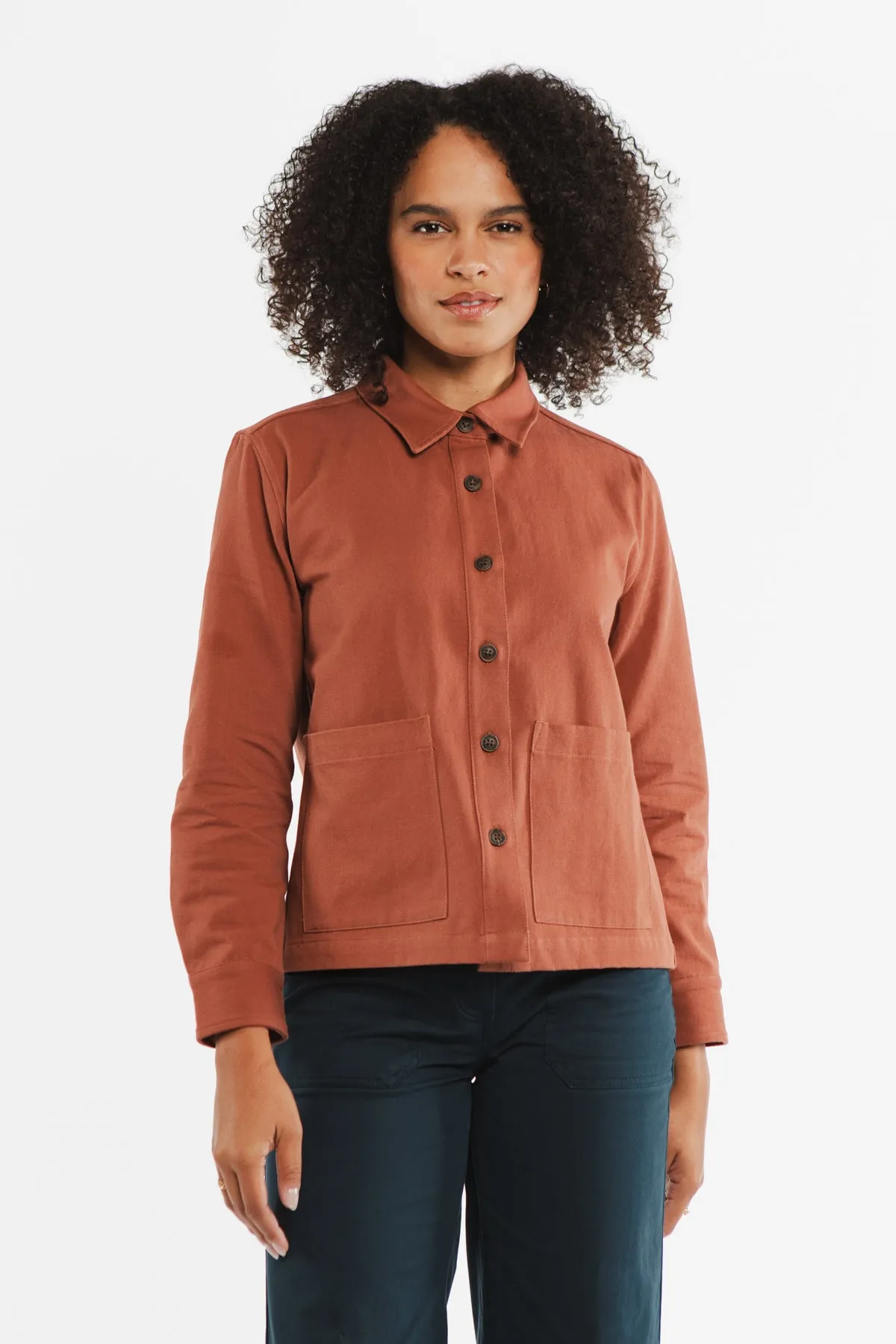 Kettering Overshirt / Terracotta