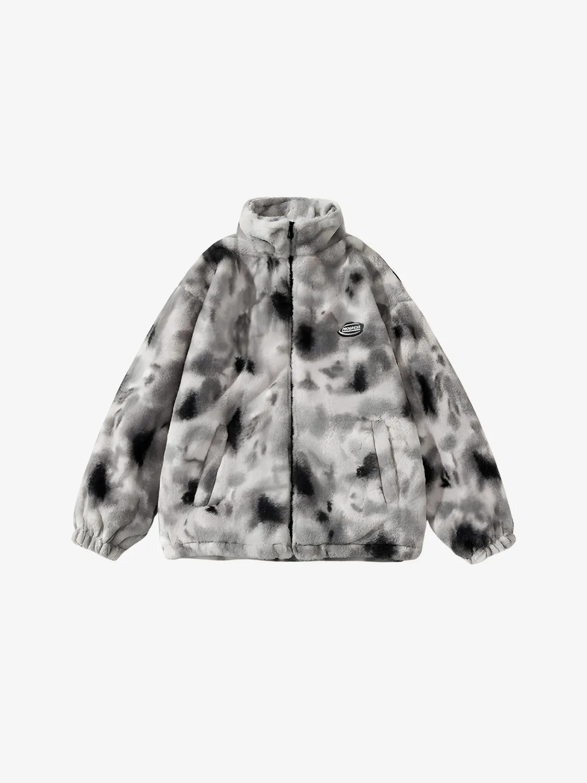 KG Tie-Dye Fleece Patterned Jacket