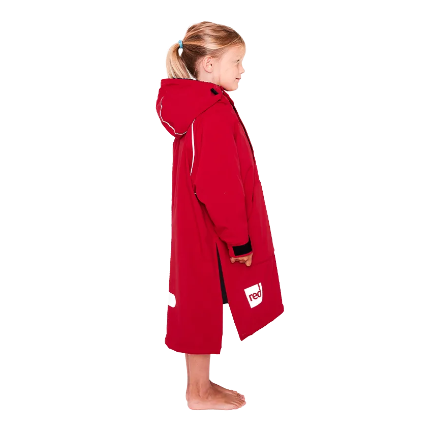 Kids Dry Poncho - Red