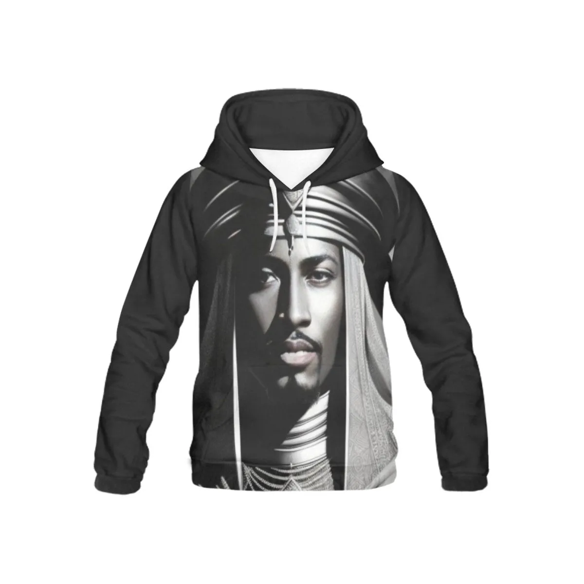 Kids' Mansa Musa Graphic Hoodie - All-Over Print