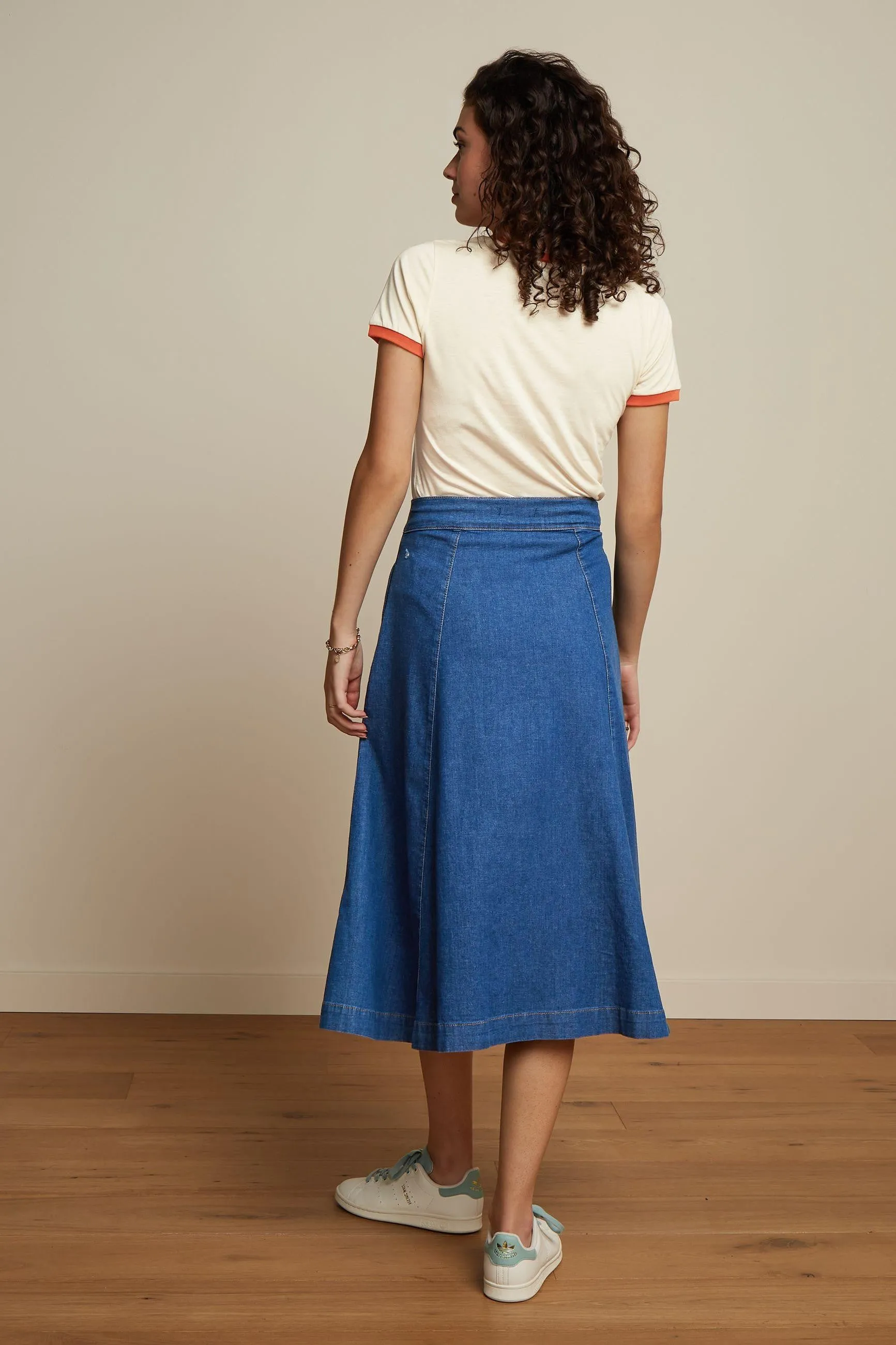 King Louie Judy Skirt - Chambray