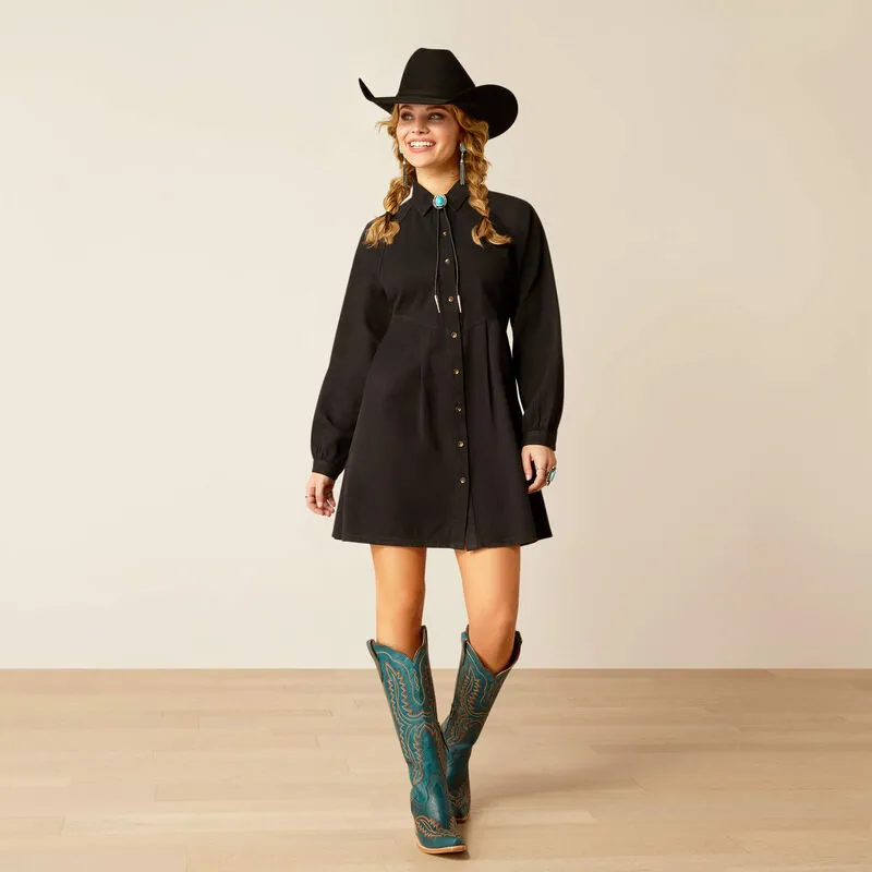 Ladies Ariat Black Nocturne Dress - 10052049