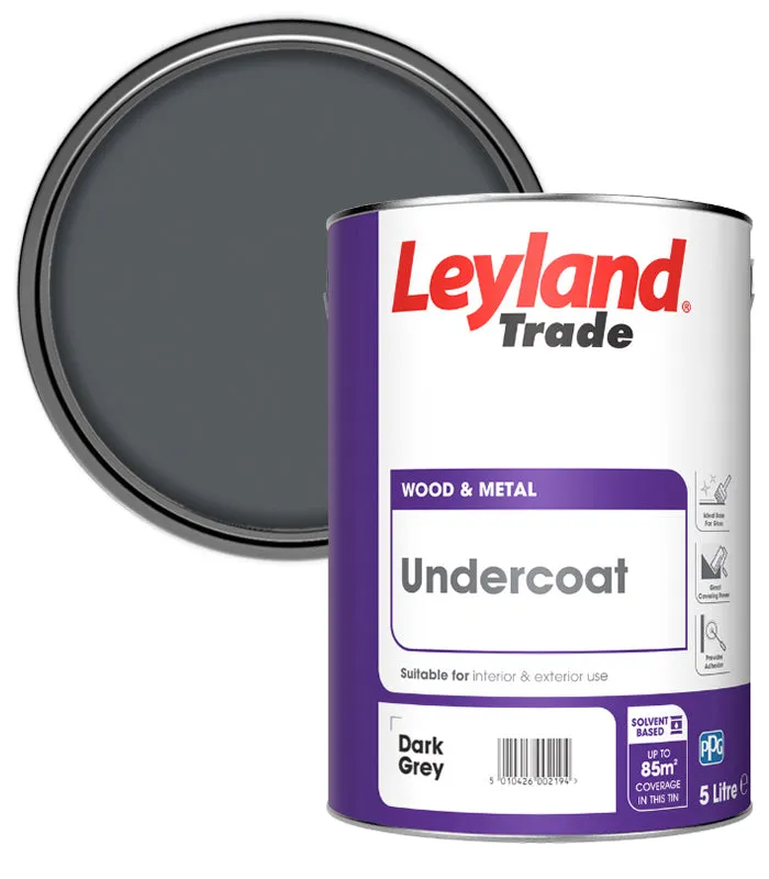 Leyland Trade Undercoat - Dark Grey