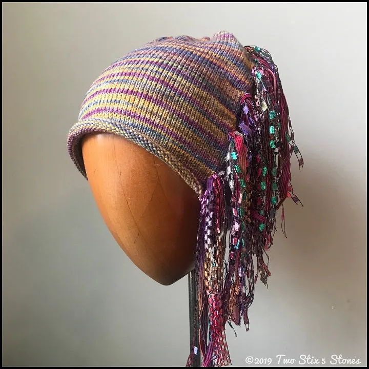 Light Pastel Tweed Signature *Funky Chic Hat*