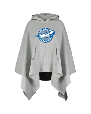 Long Beach Lightning Polar Bear Poncho