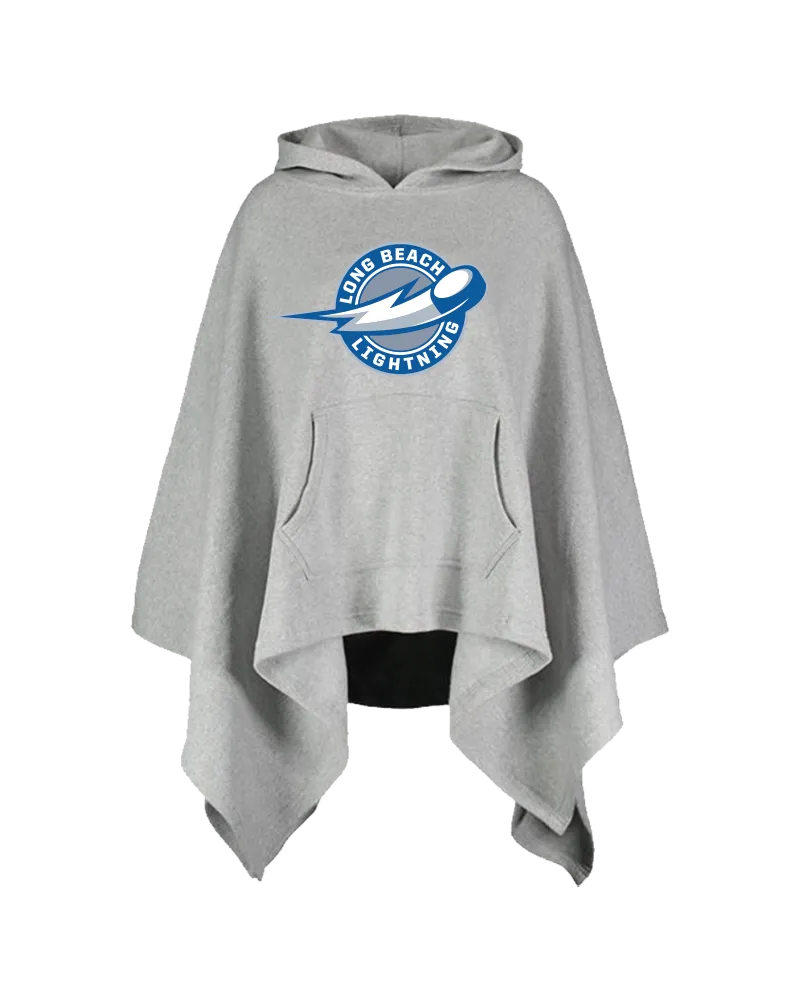 Long Beach Lightning Polar Bear Poncho