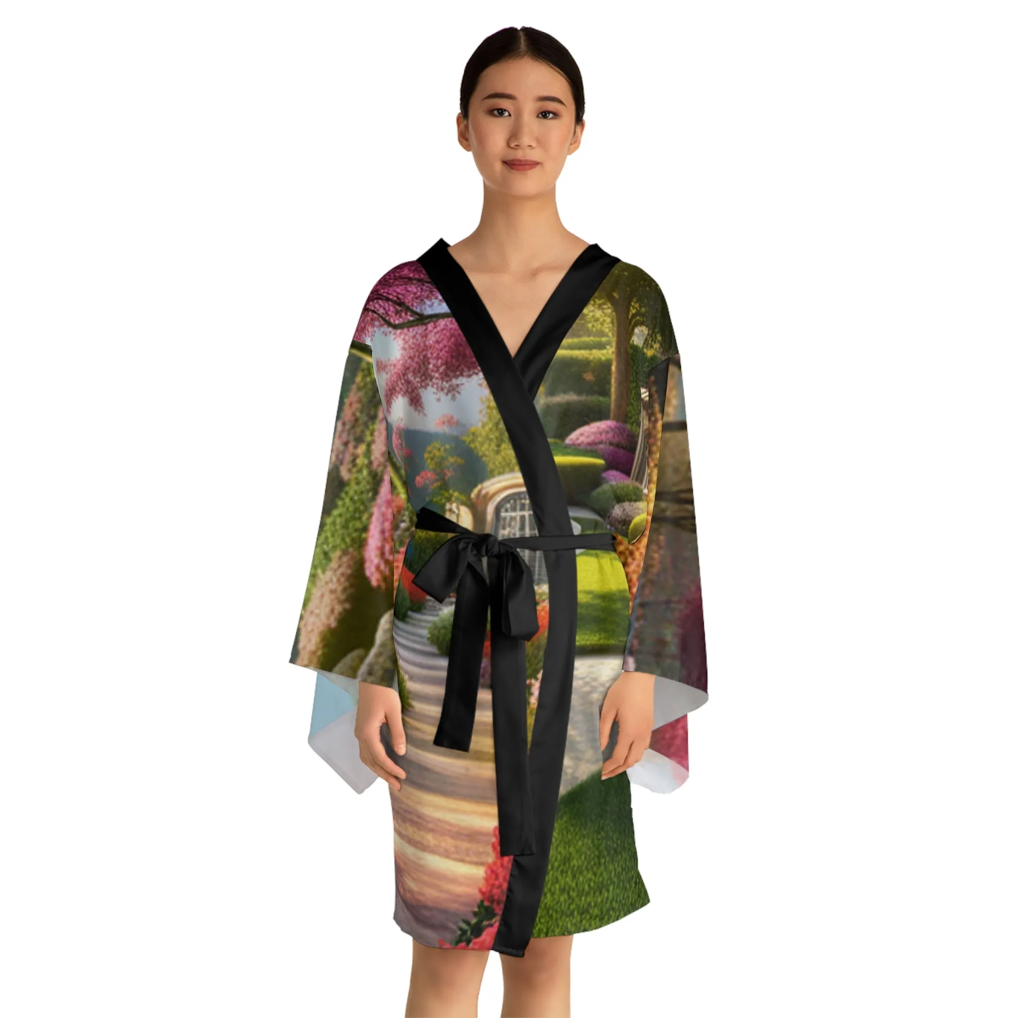 Long Sleeve Kimono Robe