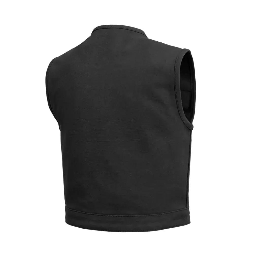 Lowside Men's Motorcycle Canvas Vest