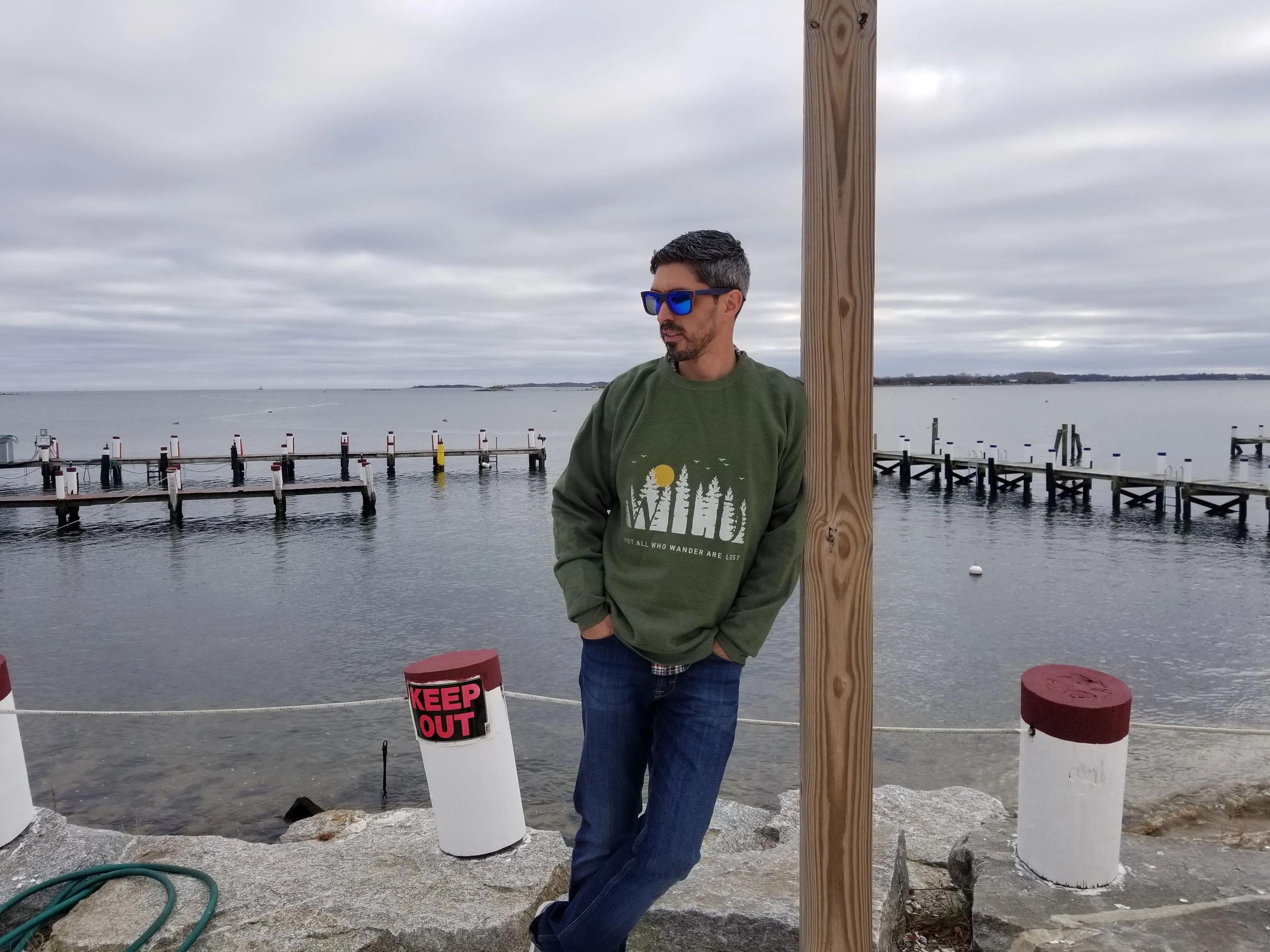 LPG Apparel Co. Wild Outdoors Unisex Crew Neck Sweater