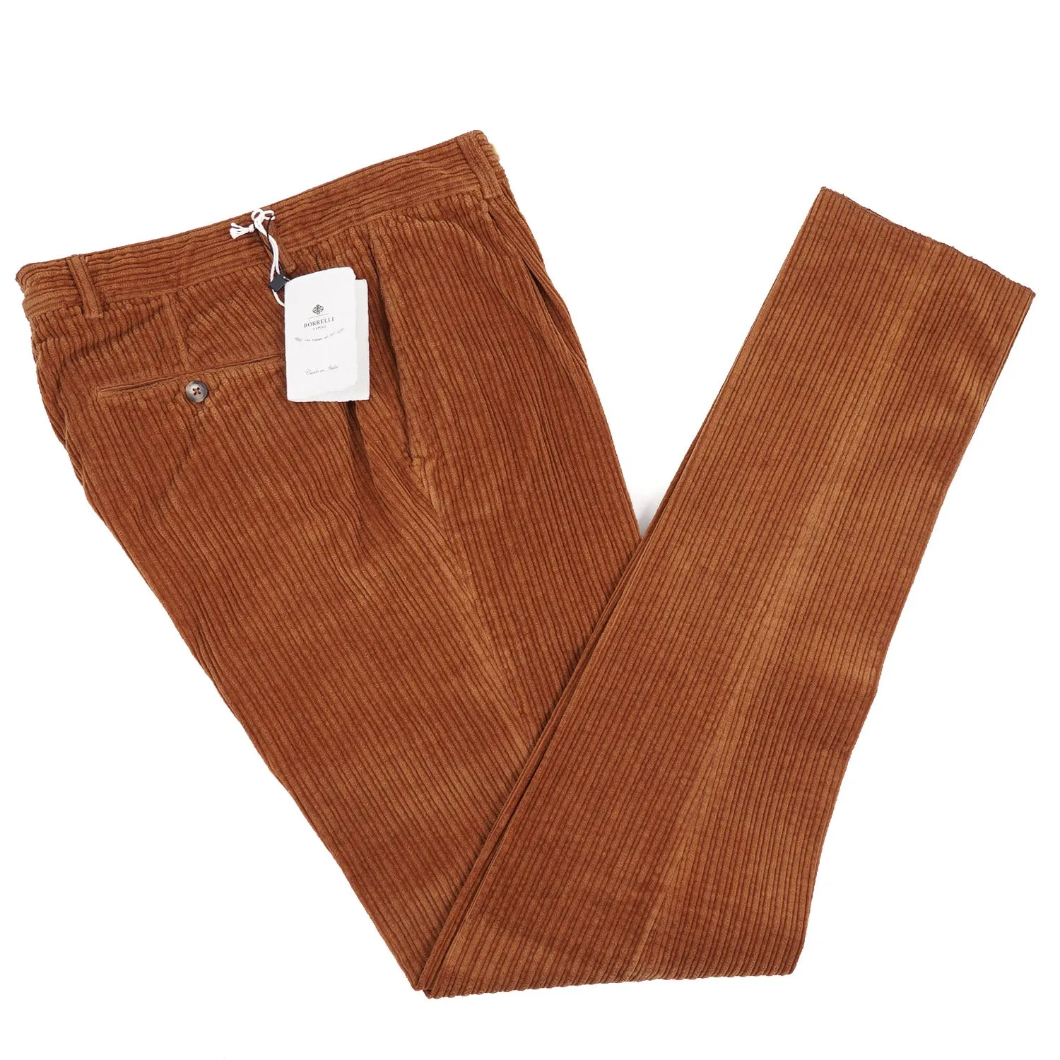 Luigi Borrelli Corduroy Cotton Pants