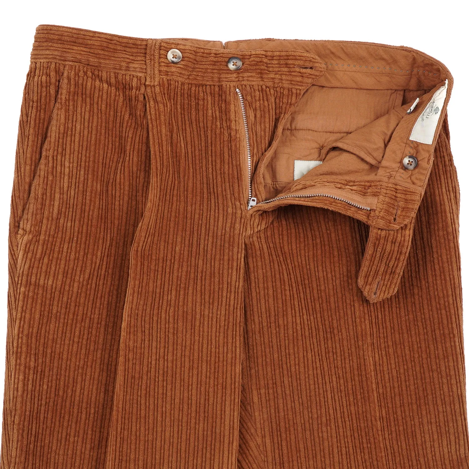 Luigi Borrelli Corduroy Cotton Pants