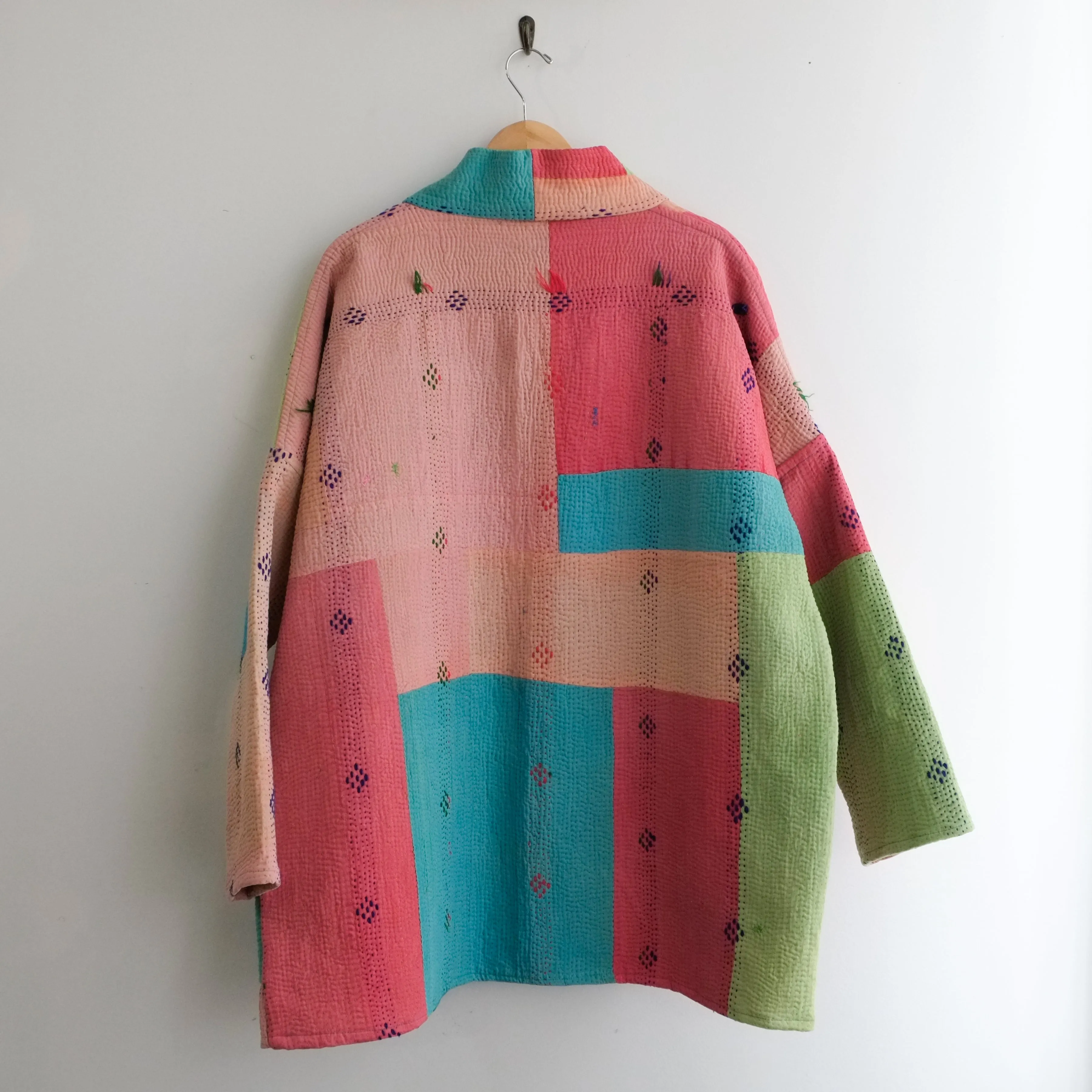 M Pastel Color Block Anoushka Jacket LL113