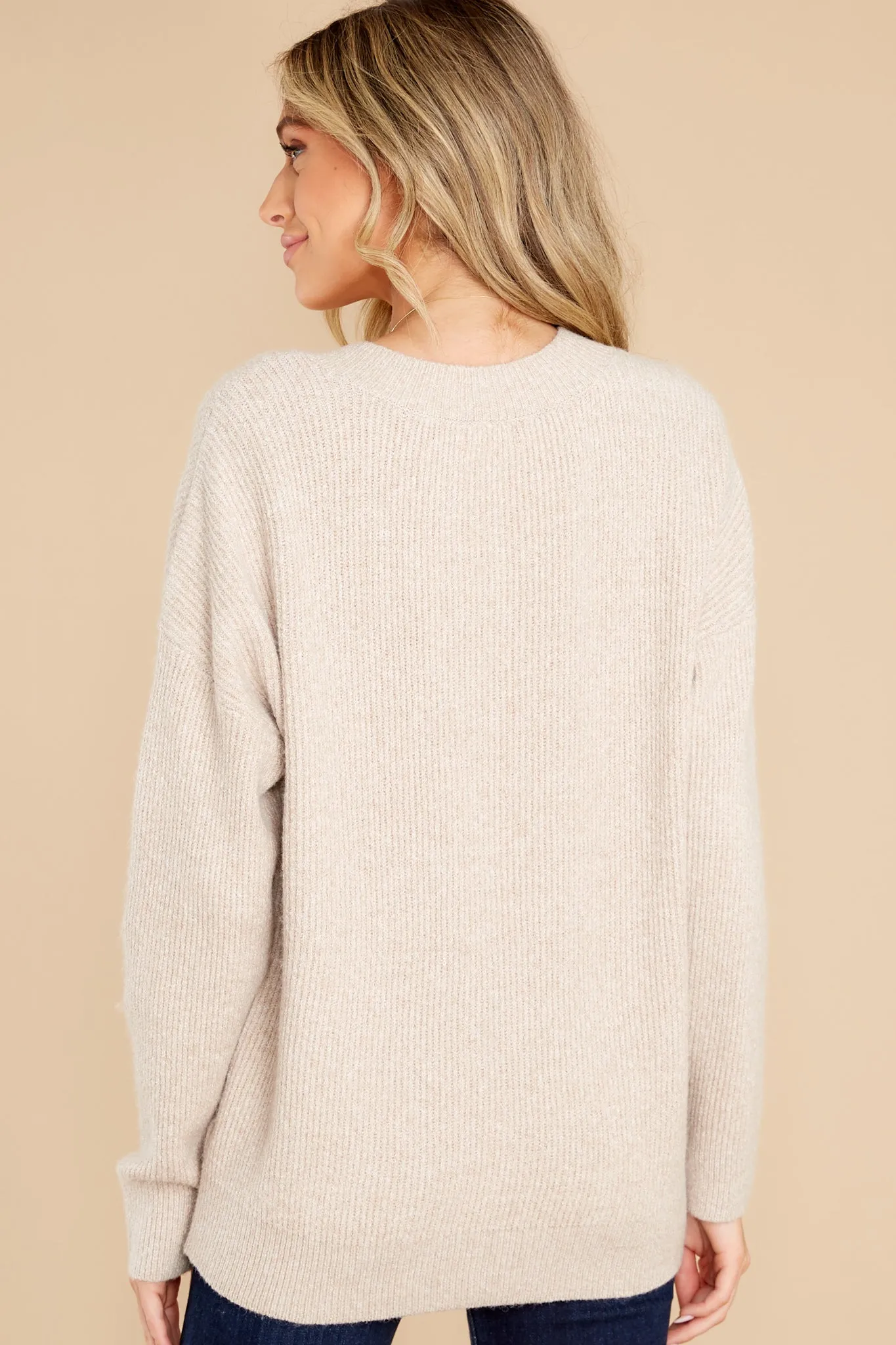 Maria Oatmeal Sweater