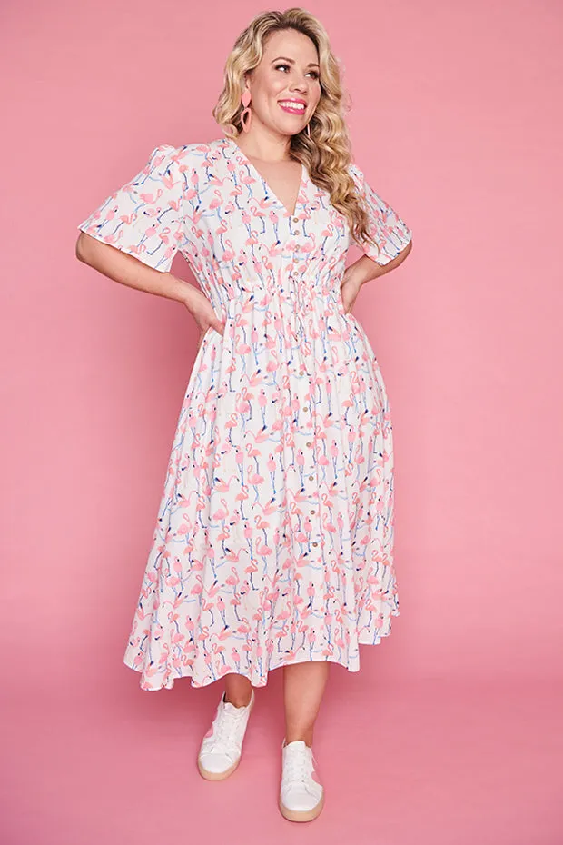 Marley Chatty Flamingo Dress