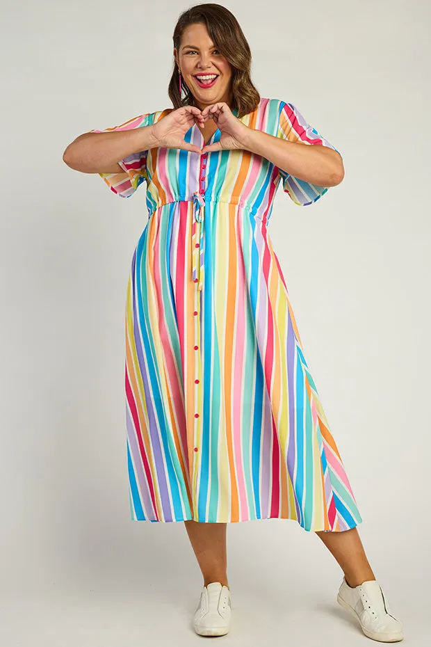 Marley LPD Candy Stripe Dress